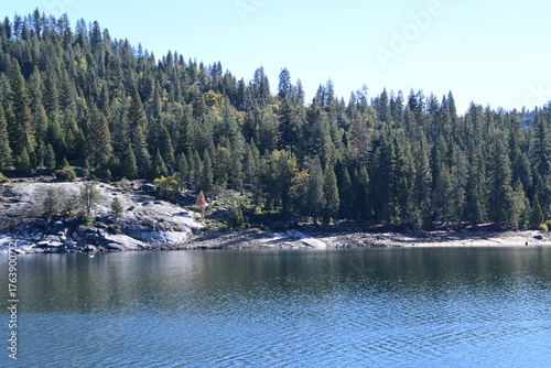 Huntington lake in the winter