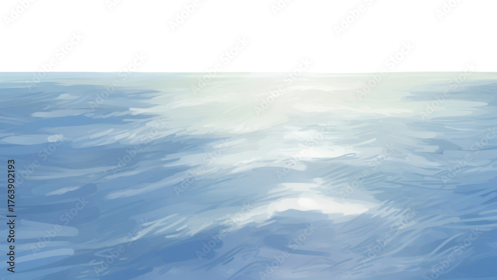 Obraz premium PNG Sea sunlight backgrounds outdoors horizon.