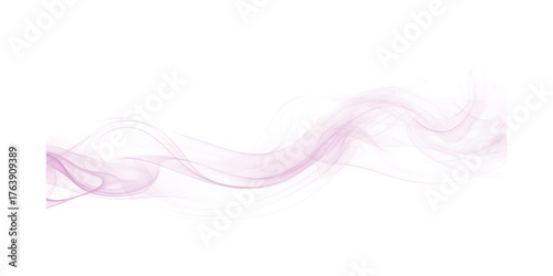 Lilac Whispers Ethereal smoke on black abstract background fantasy design digital art creation