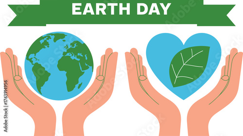 Celebrate earth day with care for the planet and environmental sustainability today