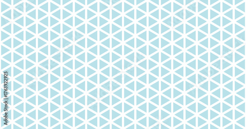 rhombus seamless pattern. Blue geometric background in minimalist style for wallpaper, textile.