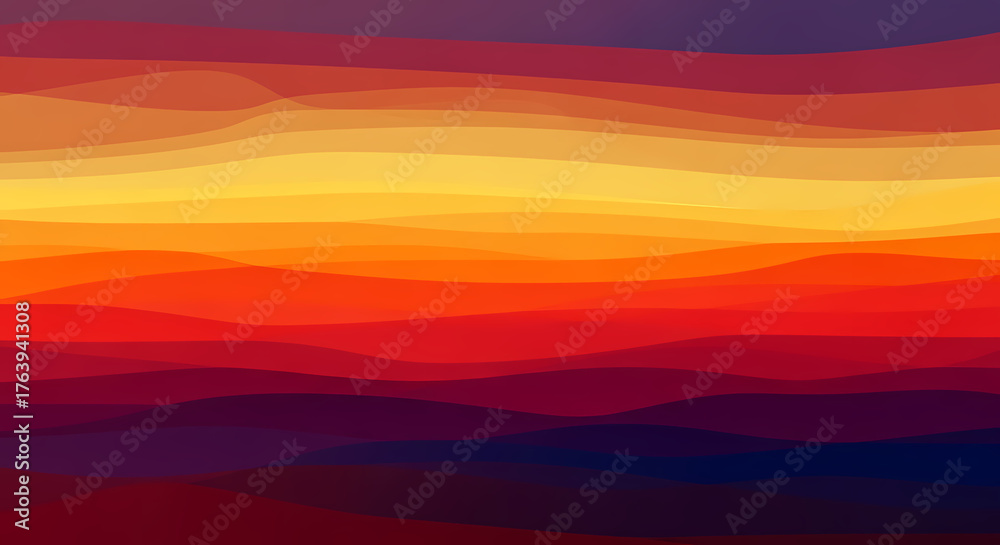 Fototapeta premium abstract color background with waves