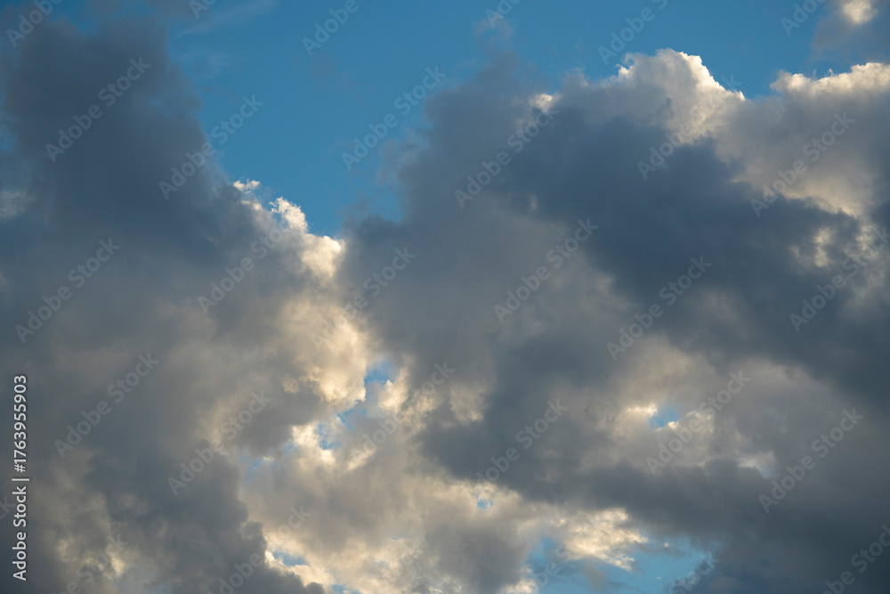 Fototapeta premium blue sky with clouds