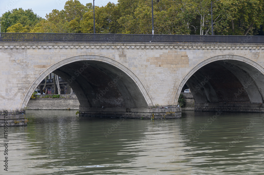 Fototapeta premium Bridge over Kura River in Tbilisi