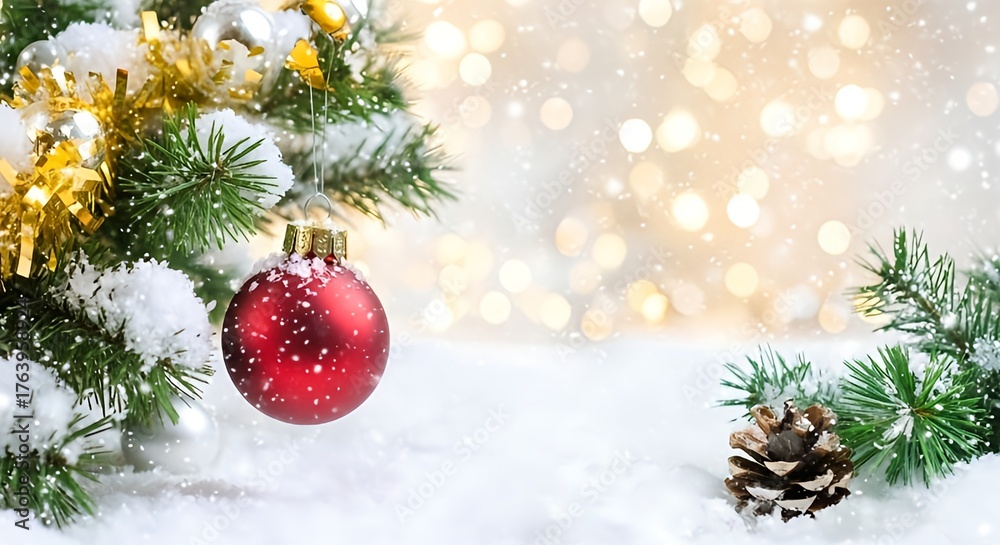 Fototapeta premium Christmas spirit - details that create a festive feeling.