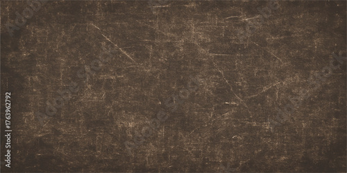 Dark grunge texture background of aged, rough black and white paper with chalk pattern
