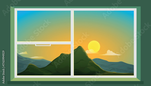 morning view from the window