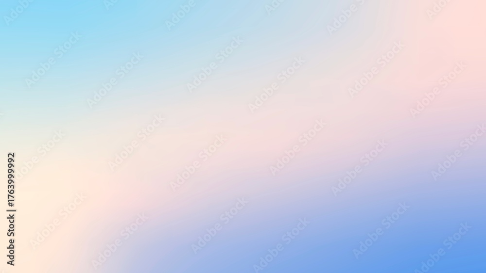 Obraz premium Blue gradient light desktop wallpaper