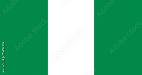 Foto Nigerian flag, national symbol image