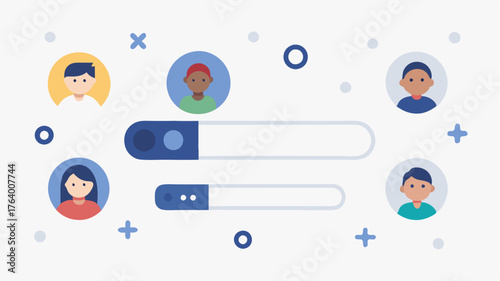 Search Functionality A search bar with suggestion dropdowns including user profiles hashtags and groups along with an easytonavigate filter option.