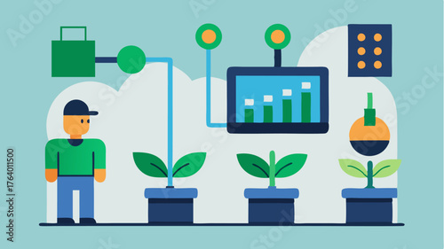 A remote monitoring system where engineers observe multiple plants from a central location with vital statistics showcased in a userfriendly digital format.