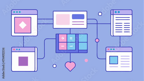 Illustrative wireframes transitioning from lowfidelity to highfidelity designs illustrating the progression within the design workflow.