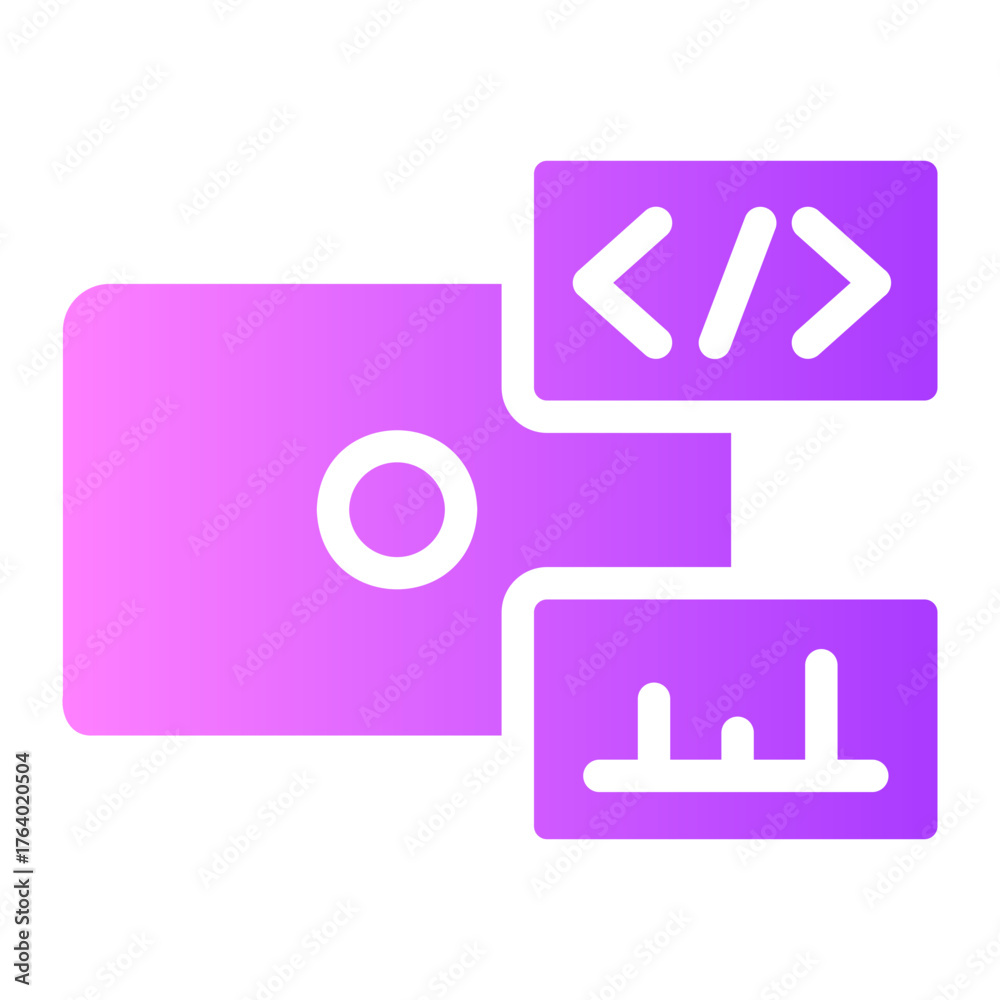 Fototapeta premium coding