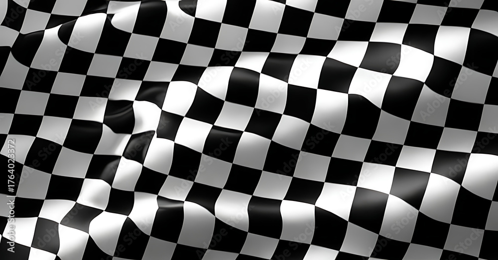Obraz premium checkered flag, end race background