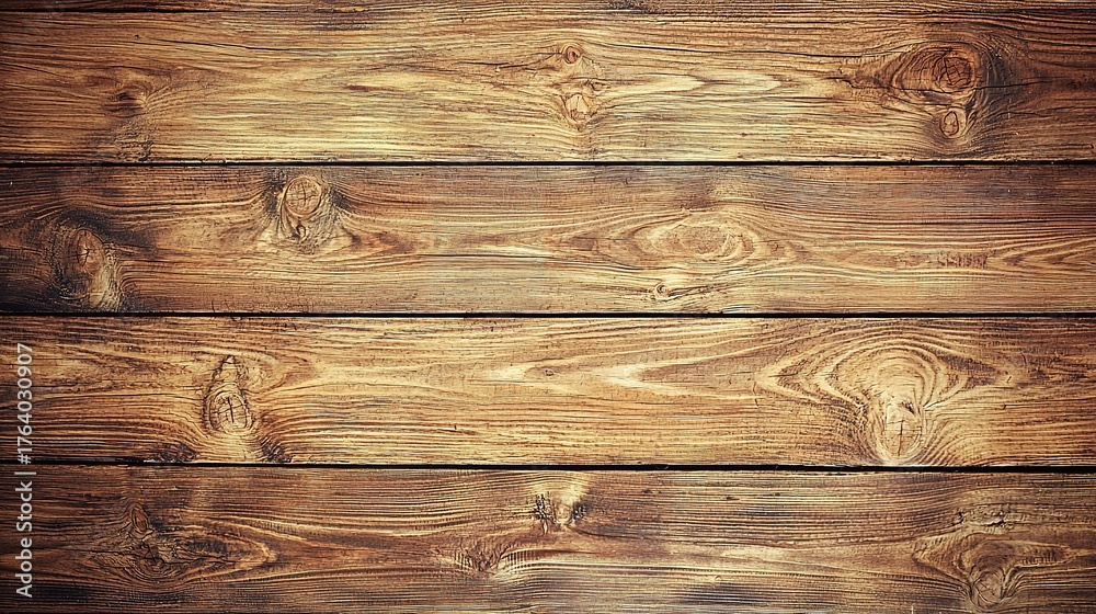 Naklejka premium Rustic Wooden Planks Background Texture for Interior Design and Crafts
