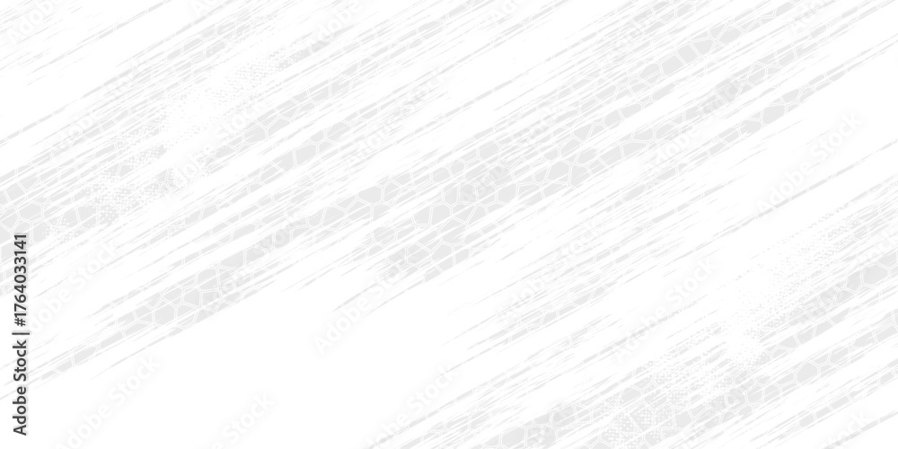 Obraz premium Dot white gray wave light technology texture background. Abstract big data digital concept.