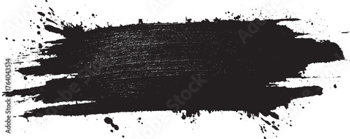 Vector grunge brush strokes texture rough black scratches for paint splatter template brush strokes, brushes, lines, grungy. Dirty artistic design elements, boxes, frames. Vector illustration