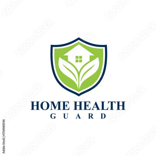 home eco guard logo design vector art