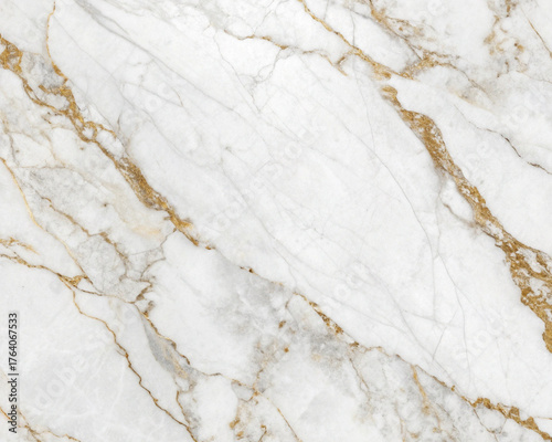 White Marble Texture: Gold Veining Luxury High-Resolution Background