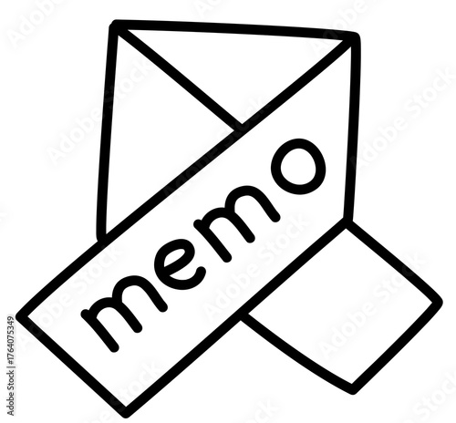 메모지, 쪽지, memo