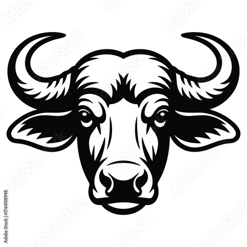 cow head vector