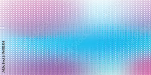 An abstract gradient background with tiny shiny dots in blue, pink, and purple creates a smooth and modern digital texture.