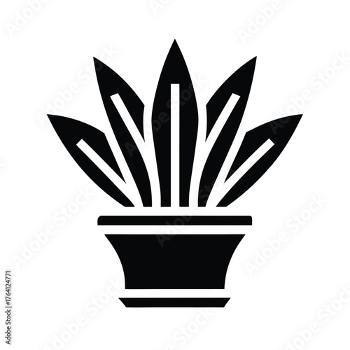 Papyrus Arrangement Icon Vector Illustration