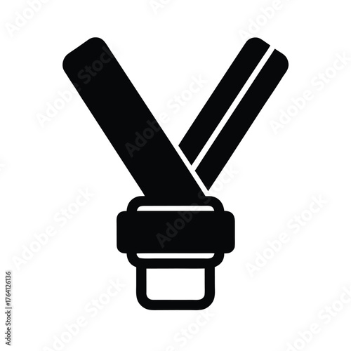 Seat Belt Icon Vector Illustration