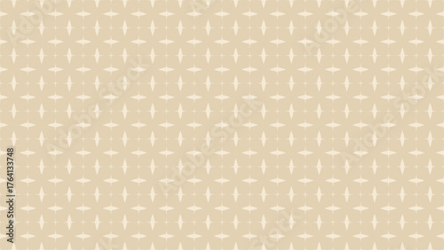 Elegant geometric pattern background in soft beige tones for modern design