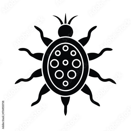 Chlamydomonas Icon Vector Illustration