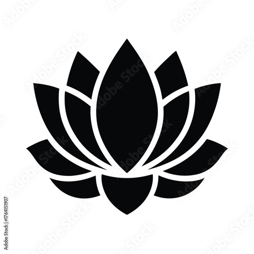 Red Lotus Seed Icon Vector Illustration