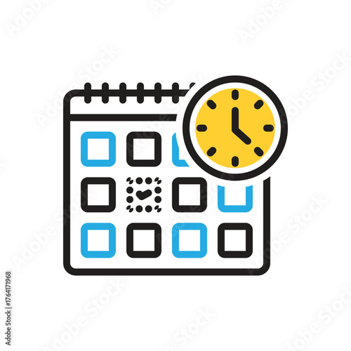 Multi color icon for appoint