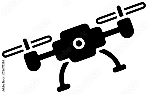 drone illustration camera silhouette aerial logo technology icon digital outline innovation photography aircraft modern equipment fly sky surveillance unmanned shape photo vector graphic background