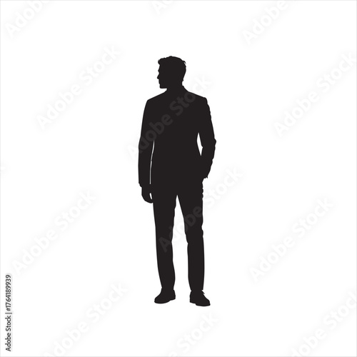 a person is standing