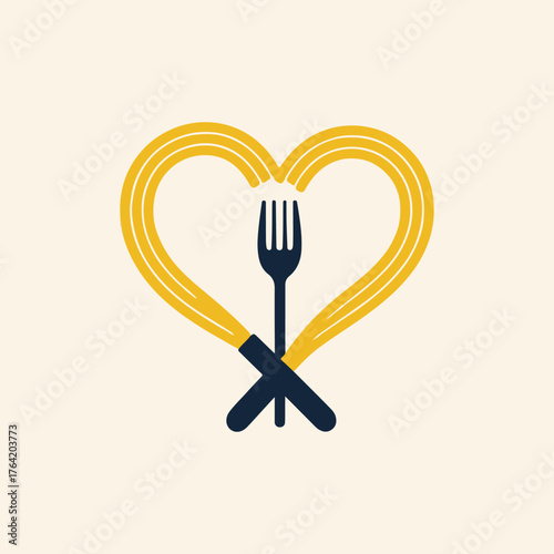 National Pasta Day vector illustration with cute spaghetti, penne, macaroni, ravioli characters, festive pasta party, flat solid colors, playful foodie designs