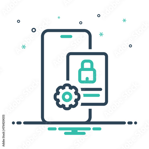 Mix icon for privacy settings