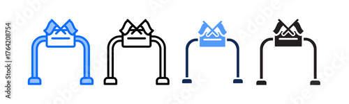 Finish Line multiple icon