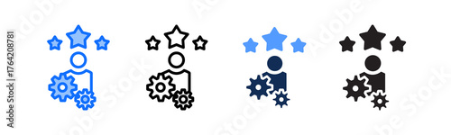 Skills multiple icon