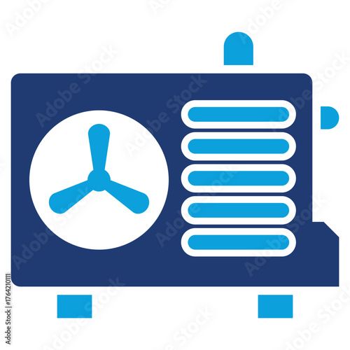 Heat Pump Blue icon