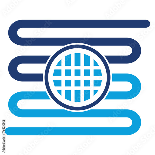 Drain Pipe Blue  icon
