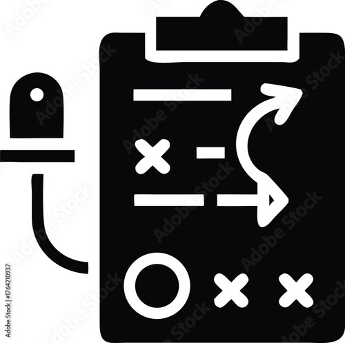 Strategic planning icon