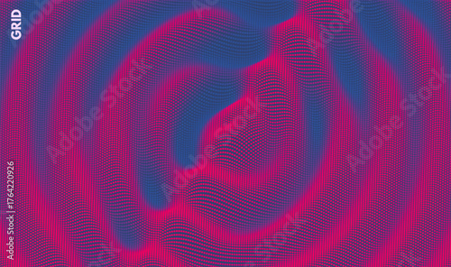 Wavy background. Vector illustration for design.