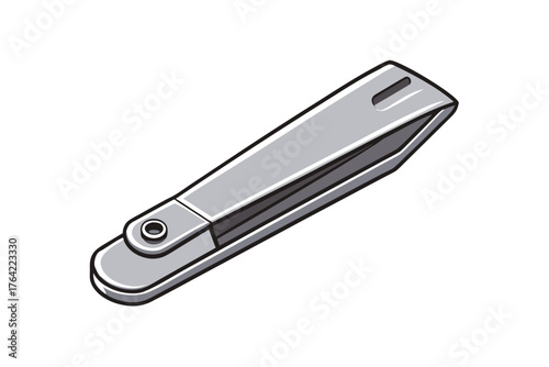 vector illustration of an electric shaver