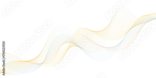 A colorfull webline and valleys is featured 
in an abstract background illustration 
