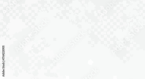 White Mosaic Background with Subtle Gray Texture, Abstract Pattern