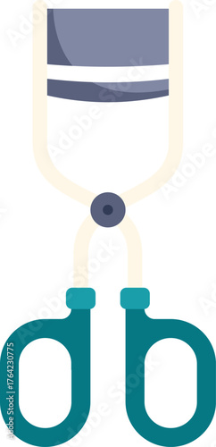 Eyelash curler, a beauty tool designed for curling eyelashes