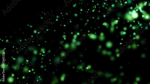 Abstract lights defocused boke. Blurred bokeh isolated overlays background. Dust particles with real lens flare stars. glitter. Merry Christmas and New Year texture