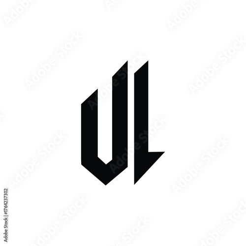 Free Download VL monogram logo design letter text name symbol monochrome logotype alphabet character simple logo - GFXLoad
