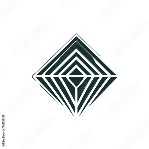 diamond icon vector illustration