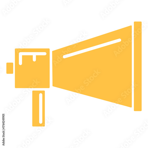 Megaphone Illustration Element